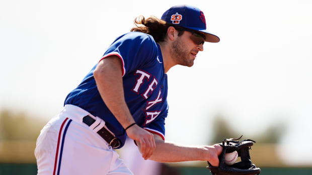 Texas Rangers infielder Josh Smith. (Photo by Texas Rangers)